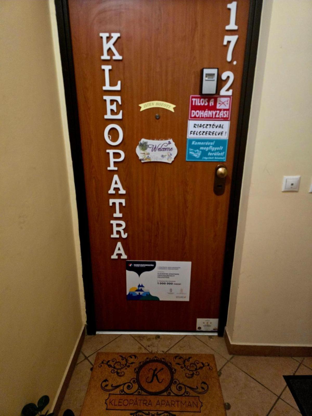Kleopatra Apartman Хайдусобосло Экстерьер фото